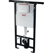 Cкрытая система инсталляции AlcaPlast AM102/1120V с возможностью вентиляции для сухой установки (при реконструкции ванных комнат в панельных домах)