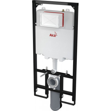 Скрытая система инсталляции AlcaPlast AM1101/1200 для сухой установки (для гипсокартона)