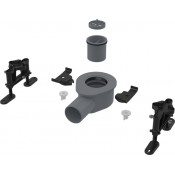 Низкий cифон DN50 и комплект регулируемых ног AlcaPlast APZ-S9