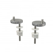 Петли с нижним монтажом, крышка из нержавеющей стали AlcaPlast P106