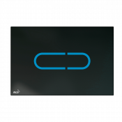 Клавиша смыва AlcaPlast Night Light NIGHT LIGHT-1, черный