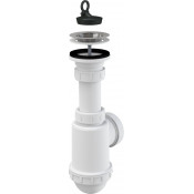 Cифон для мойки c нержавеющей peшeткой DN70 AlcaPlast A441-DN50/40