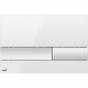 Клавиша смыва AlcaPlast Basic M1730, белый