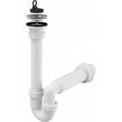 Сифон трубчатый с нержавеющей peшeткой DN70 AlcaPlast A800-DN50