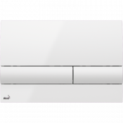 Клавиша смыва AlcaPlast Basic M1710, белый