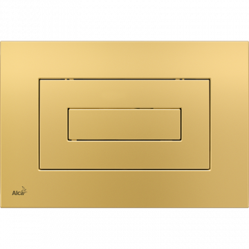 Клавиша смыва AlcaPlast Basic M475, золото