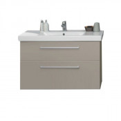 Тумба с раковиной Villeroy&Boch 2DAY2/SUBWAY 2.0 A98000E6+71758001 glossy taupe