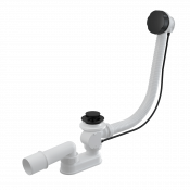 Слив-перелив для ванны AlcaPlast A55BLACK черный