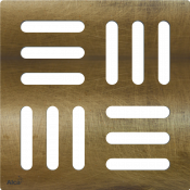 Решетка для сливных трапов AlcaPlast MPV001-ANTIC