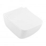 Унитаз подвесной Villeroy&Boch Legato 5663RL01 (5663R001+9M96S101) с сиденьем микролифт