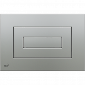 Клавиша смыва AlcaPlast Basic M472, хром - матовая