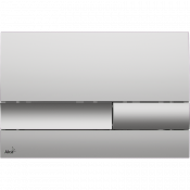 Клавиша смыва AlcaPlast Basic M1732, хром - матовая