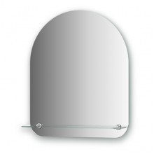 Зеркало с полочкой Evoform OPTIMA, арт. BY 0509, 50*60 см