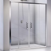 Душевая дверь WeltWasser WW900 150 см (900S4-150)