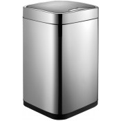 Ведро для мусора WeltWasser хром матовый RONE MT 9L