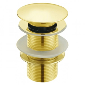 Донный клапан без перелива Melana MLN-TB51-1 золото