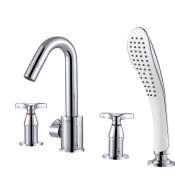 Смеситель на борт ванны D&K Hessen.Goethe DA1384941 врезной