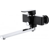 Смеситель для ванны D&K Berlin Technische DA1433315 хром/черный