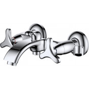 Смеситель для ванны с душем D&K Hessen.Goethe DA1383241 короткий излив