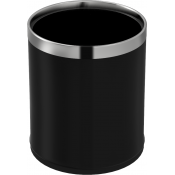 Ведро для мусора WeltWasser Axen BL 6L 10000003987 черное матовое