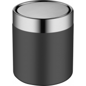 Ведро для мусора WeltWasser Teddy BL 1,5L 10000003990 черное матовое