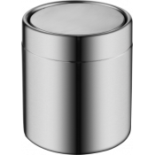 Ведро для мусора WeltWasser Teddy MT 1,5L 10000003991 матовая сталь