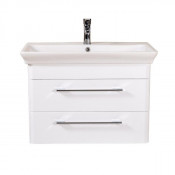 Тумба с раковиной подвесная Аква Родос Паола 80 белая