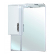 Зеркало-шкаф Bellezza Лагуна 65 с подсветкой белое левое