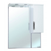 Зеркало-шкаф Bellezza Лагуна 65 с подсветкой белое правое