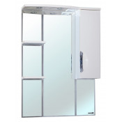 Зеркало-шкаф Bellezza Лагуна 75 с подсветкой правое белое