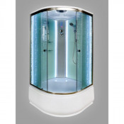 Душевая кабина Deto EM4510 с LED-подсветкой и гидромассажем