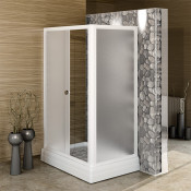 Шторка к душевому углу Радомир Верчелли прозрачный 1-09-1-0-0-0120