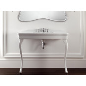 Раковина с консолью Devon&Devon Colette Consolle DECOLETTEBI3FGBI белый