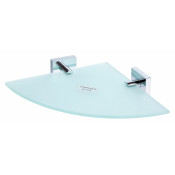 Полка стеклянная угловая Bemeta Beta 132102012