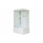 Душевая кабина Royal Bath RB 8120BP5-WC (белое/матовое) левая