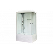 Душевая кабина Royal Bath RB 8120BP5-WT (белое/прозрачное) левая