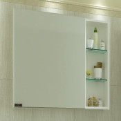 Шкаф зеркальный универсальный Санта Дублин 75 123006