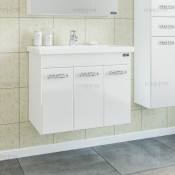 Тумба с раковиной подвесная Санта Ливерпуль 70 700121