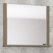 Зеркало с полкой Санта Венера 80 121010 дуб вулканический