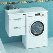 Тумба под раковину подвесная Санта Лидер 38 227001