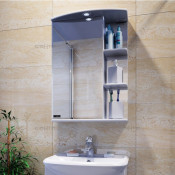 Зеркальный шкаф Санта Ника 40 101082 фацет, с подсветкой, левый