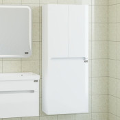 Шкаф-пенал подвесной с бельевой корзиной Санта Лондон 60 524005