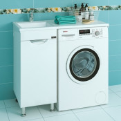 Тумба под раковину напольная Санта Лидер 38 700219