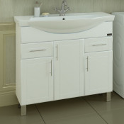 Тумба с раковиной напольная Санта Дублин 97 223013