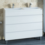 Тумба с раковиной напольная Санта Марс 100 700171