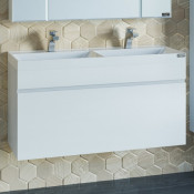 Тумба с раковиной подвесная Санта Марс 100 700172