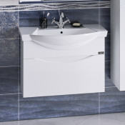 Тумба с раковиной подвесная Санта Сатурн 75 700223