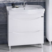 Тумба с раковиной напольная Санта Сатурн 85 700198