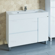 Тумба с раковиной напольная Санта Марс 100 700187е