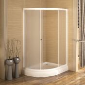 Шторка к душевому углу Радомир 120х90 прозрачный 1-09-1-0-0-0100